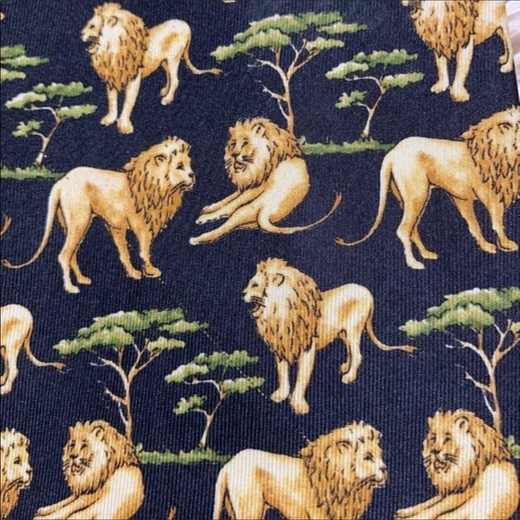 Designer luxury 100% silk tie bundle 2pc Dior Valentino - Picture 9 of 11